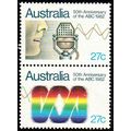 Australia 1982 ABC 2 x 27c MNH Stamps.