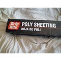 Poly Sheeting 4 MIL 4' ft. x 100' ft.Clear