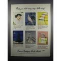 1950 Cannon Combspun Percale Sheets Ad - Lulla-Buy