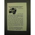 1959 Alpa Reflex Camera Ad - Swiss Watchmakers ...