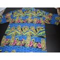 Hawaiian Tiki Shirt. Men's Size Medium by Monta...
