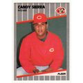 1989 Fleer baseball Candy Sierra rookie card #1...