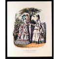 LA MODE ILLUSTREE FASHION PLATE 1940s Sidney Z....