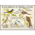Songbirds: Minisheet - Sierra Leone 1985 - MNH ...
