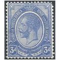 South Africa 1922 SG9 3d Ultramarine Mounted.Mint.