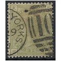 1877 SG153 4d Sage-Green Plate 15 Good/Fine Use...