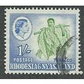 RHO 1959 1/- 'TOBACCO' FINE USED (EBID45-641)