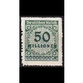 GERMANY REICH [1923] MiNr 0321 BP ( **/mnh )