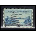 Used 961 3c U.S.-Canada Friendship Fine KA7441