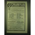 1902 Oliver Ditson Company Ad - the Muscians li...