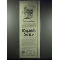 1913 Campbell's Tomato Soup Ad - Pure as Sunshine