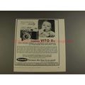 1956 Voigtlander Vito IIa Camera Ad - Best Pics in Town