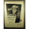 1960 Praktica FX3 Camera Ad - Dollar-for-Dollar...