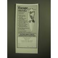 1987 Folbot Boats Ad - Escape