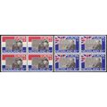 Netherlands 1980 SG 1345-6 UMM Blocks of 4 - Eu...