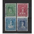 Newfoundland.Royal Family set of 4.Fine Used.Ju...