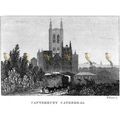 Canterbury Cathedral, Kent, England, 1825, MODE...