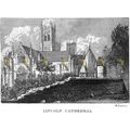 Lincoln Cathedral, Lincolnshire, England, 1825,...