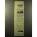 1960 Triumph Estate Wagon Ad - Newest Triumph the economy Estate Wagon