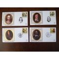 1992 GB Civil War set Benham silk covers Cromwe...