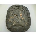 Vintage -Mayan - King Pakal Coronation - Oval T...