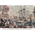Denis Wreford Departure of the Pilgrim Fathers ...