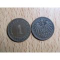 1903a 1 Pfennig Germany Empire Coin