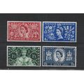 GB.1953 Coronation set of 4.Mounted Mint.Jul25