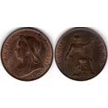 Great Britain. Victoria. Halfpenny 1901. dy21749