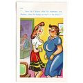 SEASIDE COMIC POSTCARD BY TROW NUMBER 12088 PUB...