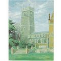 Woodbridge, Suffolk - St. Mary's Church - artis...