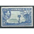 Jamaica 1949 SG126b 3d Greenish-Blue & Ultramar...