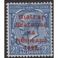 Ireland Sg35 2 1/2d Blue (OVP T2 Red) very ligh...