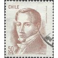 CHILE, Diego Portales, 1793-1837, brown 1975, 5...