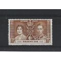 Bermuda.SG108 1 1/2d Yellow-Brown.Mounted Mint....