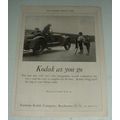 1922 Kodak Camera Ad - Koadak as you Go