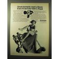 1970 Bauer C-Royal Movie Camera Ad - Great Moments