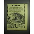 1948 Marmite Food Spread Ad - Marmite makes a good pie better