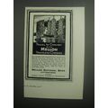 1937 Mellon National Bank Ad - Travel in comfort with Mellon travelers cheques