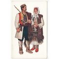 Croatian National Wear Costume Dalmatia Krivosi...