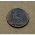 1893 Queen Victoria Totally Uncleaned 1d One Pe...