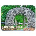 Jackson Hole Wyoming Antler Arch Fridge Magnet