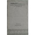 1983 programme Ashley FC v. Wednesbury Town