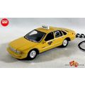 RARE KEYCHAIN TAXI CAB YELLOW CHEVY CAPRICE NEW...