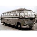 Black & White Photograph of Horseshoe Coaches L...