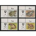 Venda Frogs 4v Corners 1982 MNH SG#67-70