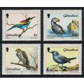 Gibraltar Birds Buzzard Thrush Honey0eater 4v 1...