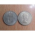 GB 1966 Elizabeth II Scottish 1/- Shilling Coin