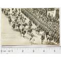 vintage postcard The Kings Funeral, Monarchs in...