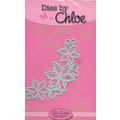 Dies By Chloe. Poinsettia Die. Die Cutting Card...